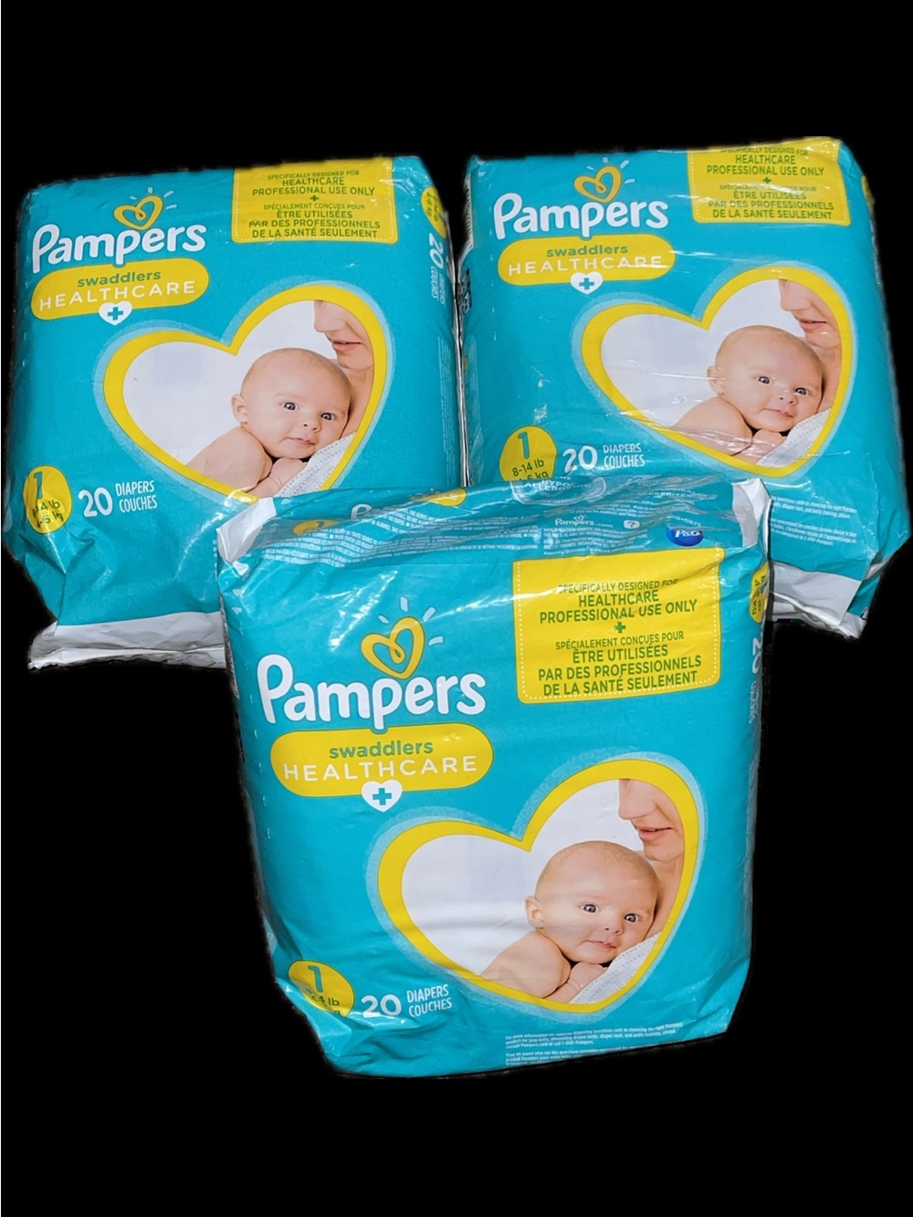 Pampers Swaddlers Diapers - (Bundle) Size 1